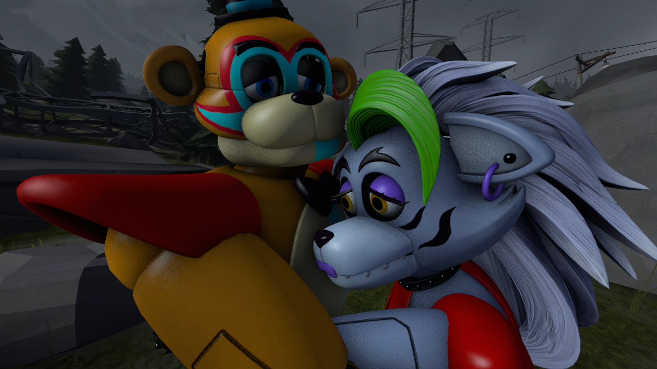 SFM] Glamrock Freddy comforts Roxanne by JaRa0210 -- Fur Affinity [dot] net